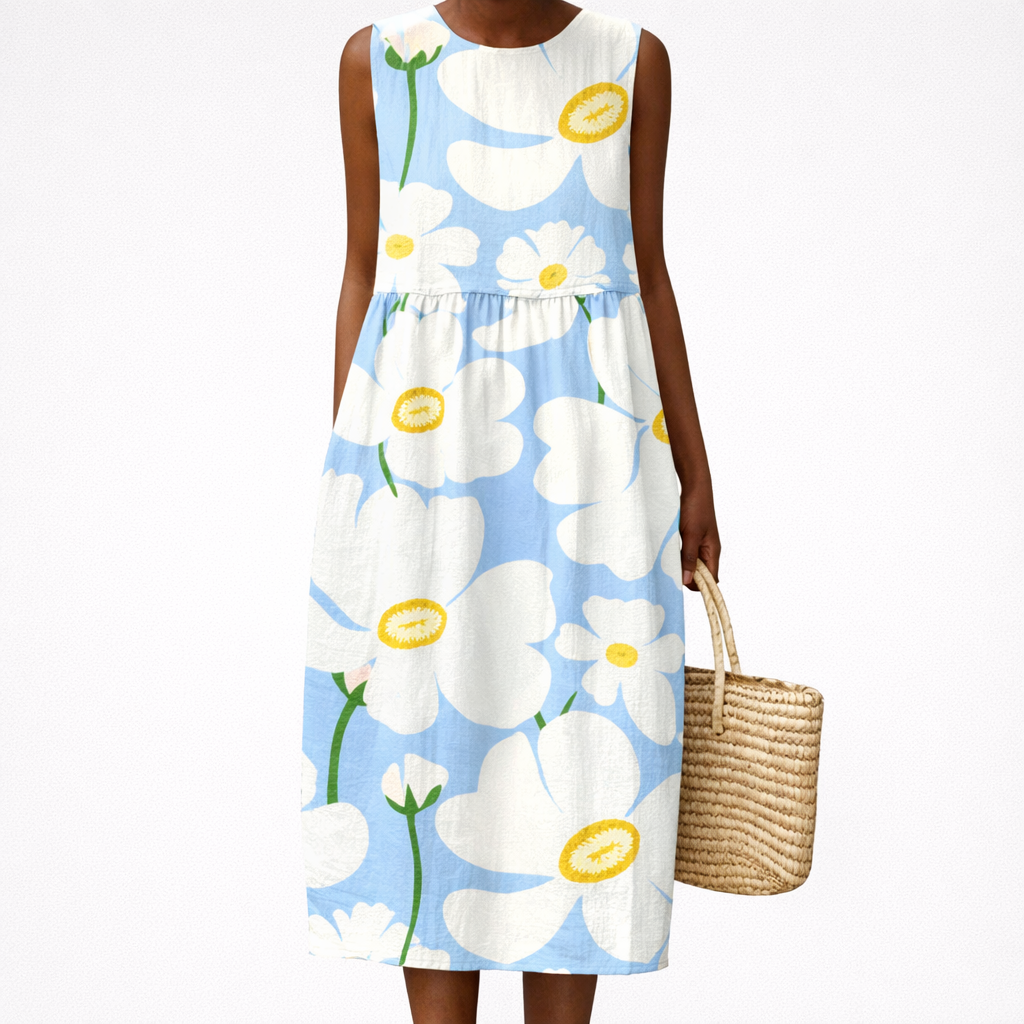 Loïc - Comfortable Sleeveless Summer Dress