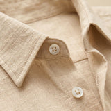 The Brookhaven Hill Men’s Cotton Linen Summer Beach Shirt