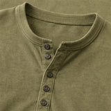 The Meadowcrest Hill Men’s Breathable Cotton Blend Henley Shirt