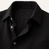 The Timbercrest Hill Men’s Cotton Linen Soft Beach Shirt