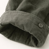 The Pinecrest Fall Men’s Casual Lightweight Linen Blend Button Down Shirt