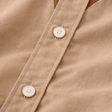 The Brookcrest Men’s Two-Tone Patchwork Western Retro Denim Shirt