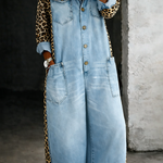 Maelle | Denim Shirt Jumpsuit – view 2