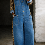 Maelle | Denim Shirt Jumpsuit – view 4