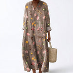 Maëlys - Flattering Printed Summer Dress