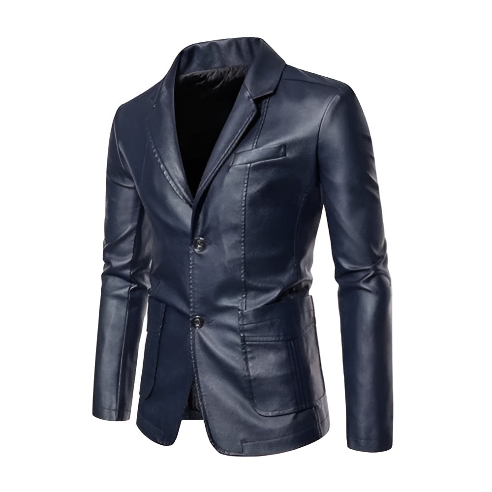 Thierry™ | Sophisticated Leather Jacket for Professional Settings