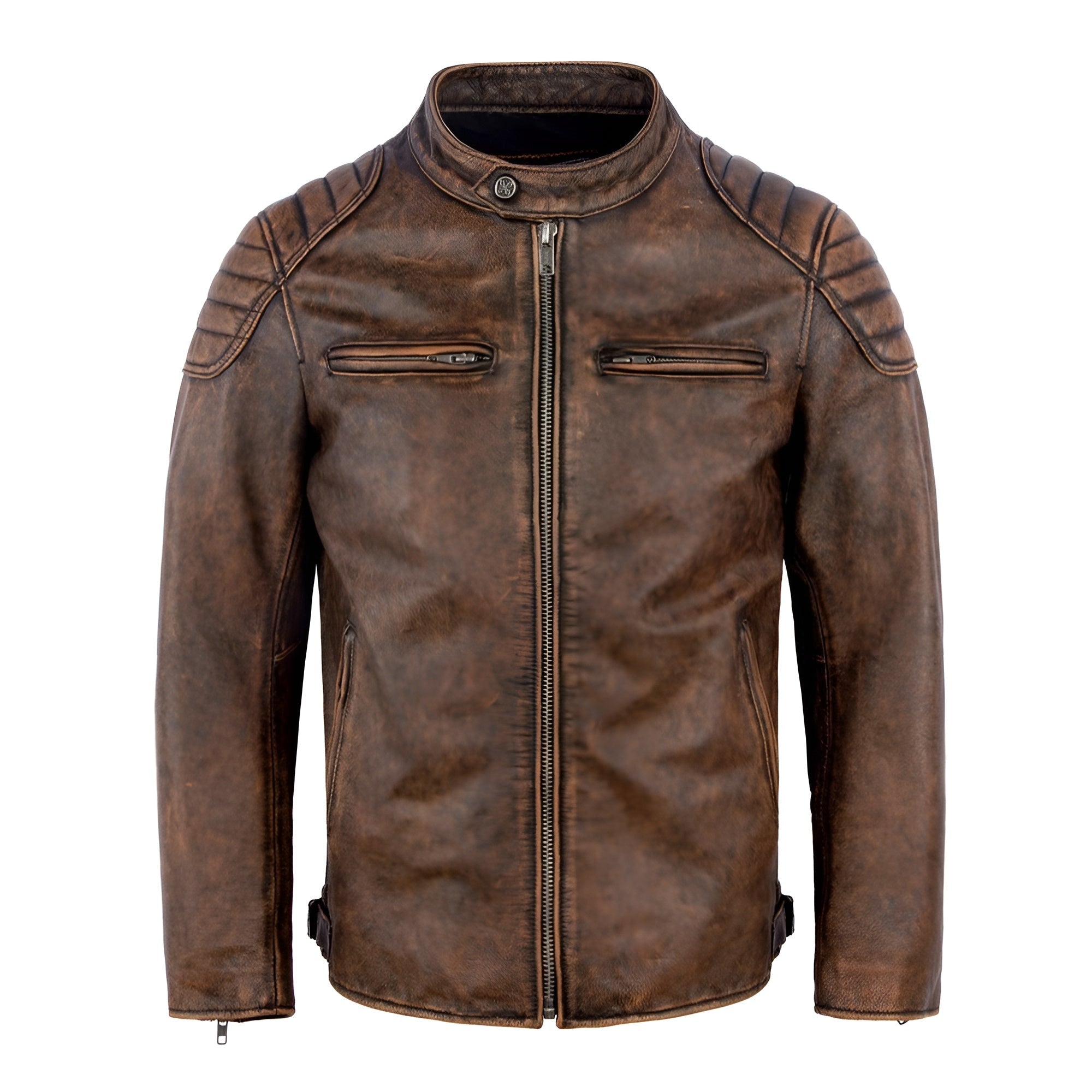 Antoine™ | Vintage-Inspired Leather Jacket