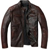 Antoine™ | Vintage-Inspired Leather Jacket