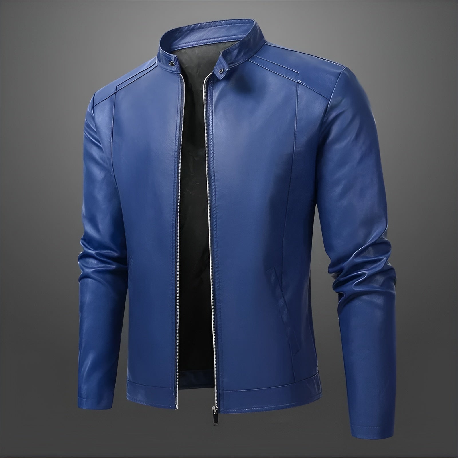 Alexandre™ | Stylish Men's Leather Biker Jacket