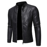 Arthur™ | High-Collar Leather Jacket