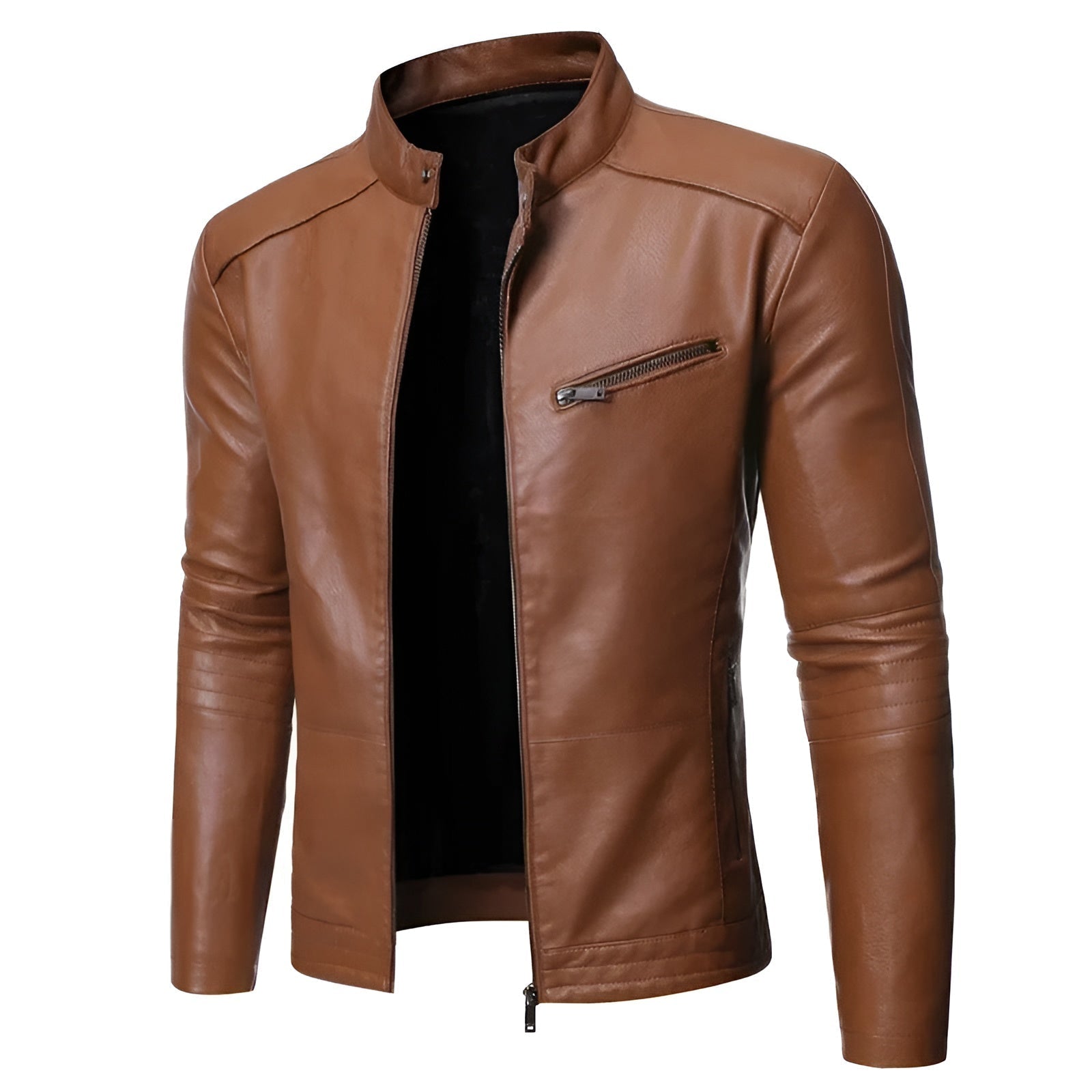 Adrien™ | Sophisticated Leather Jacket