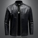 Alexandre™ | Stylish Men's Leather Biker Jacket