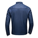 Bastien™ | Collared Leather Jacket