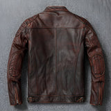 Antoine™ | Vintage-Inspired Leather Jacket