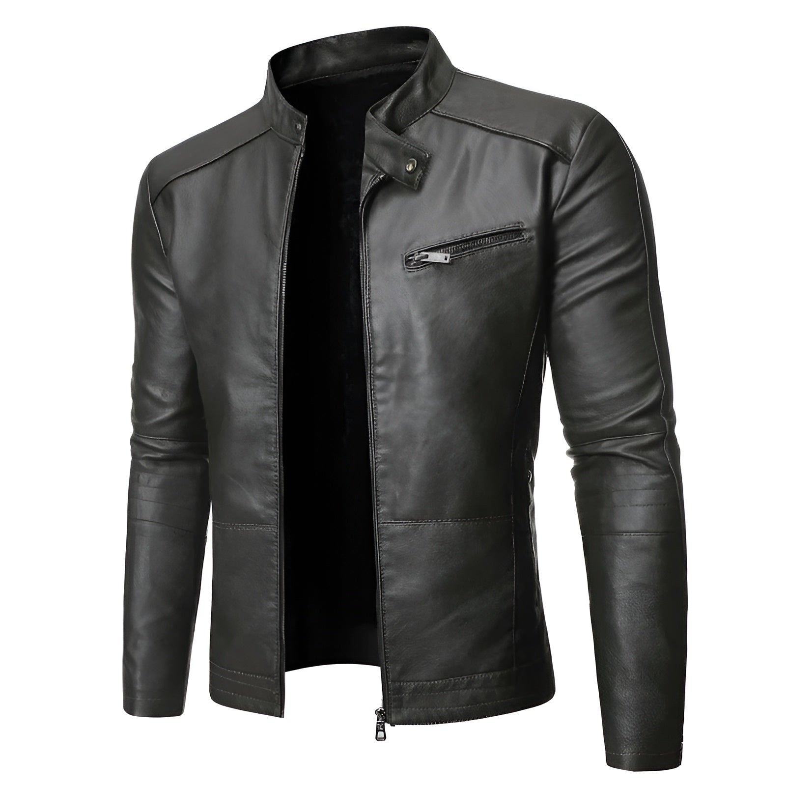 Adrien™ | Sophisticated Leather Jacket