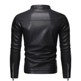 Arthur™ | High-Collar Leather Jacket