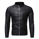 Arthur™ | High-Collar Leather Jacket