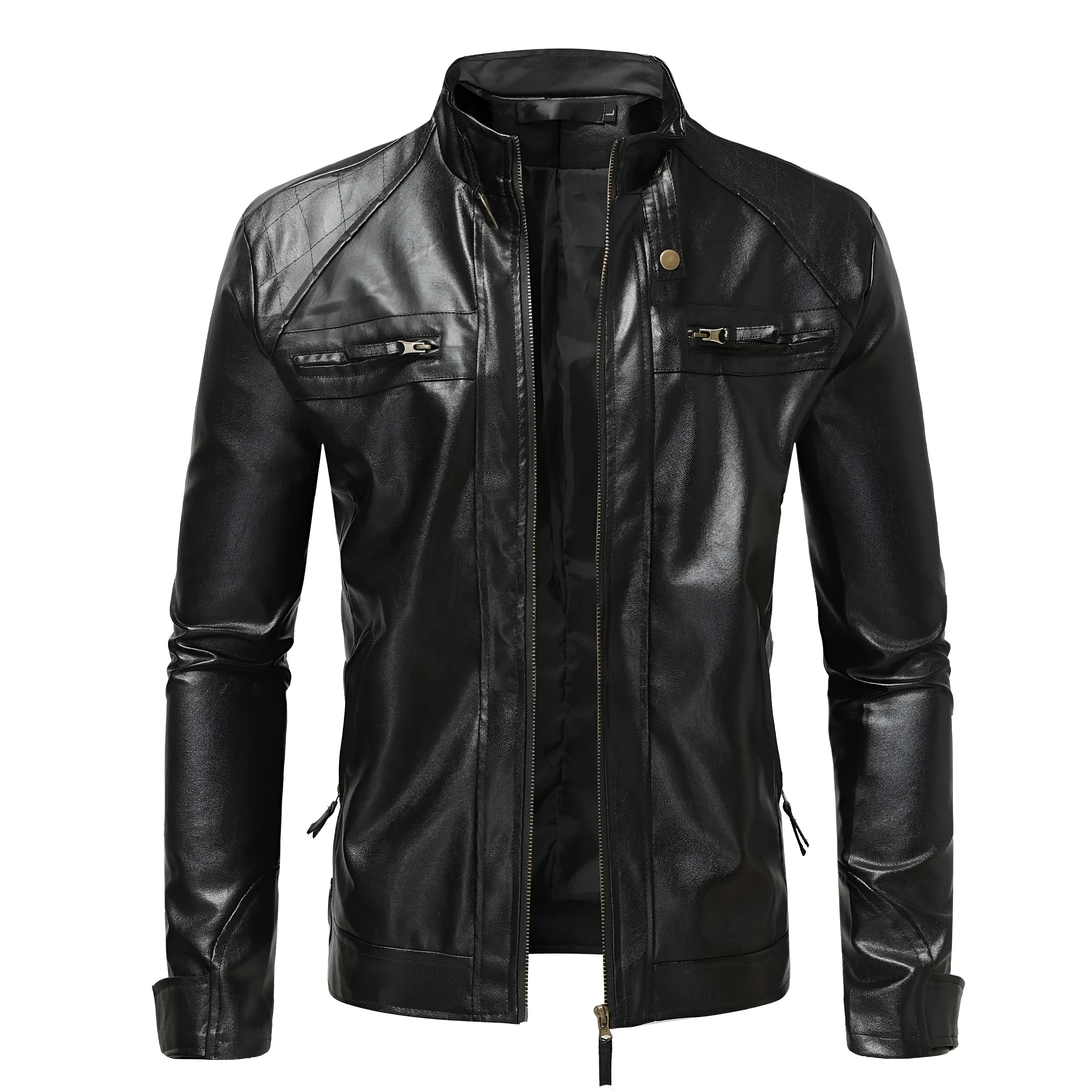 Louis™ | Stylish Men's Leather Jacket