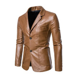 Thierry™ | Sophisticated Leather Jacket for Professional Settings