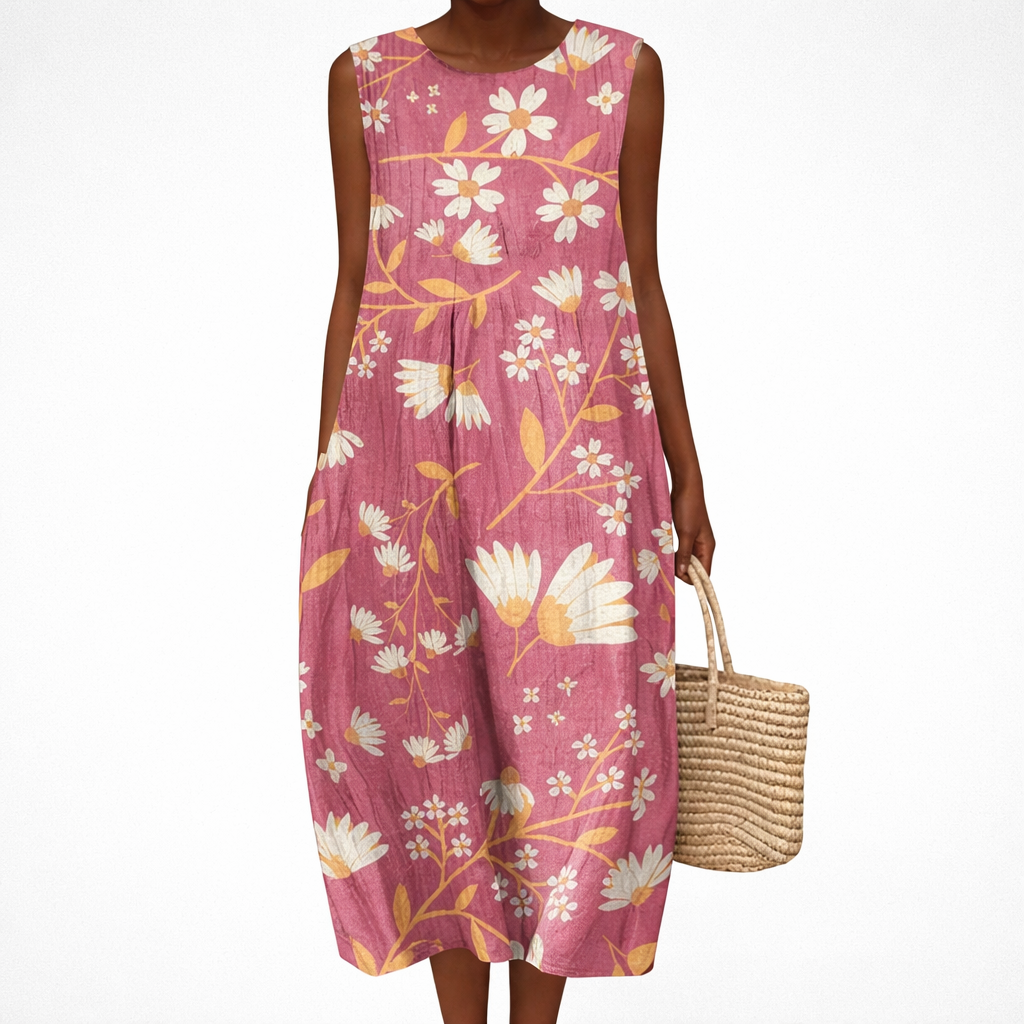 Margaux - Comfortable Sleeveless Summer Dress