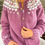 Mia vintage Icelandic cardigan for women, view 2