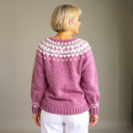 Mia vintage Icelandic cardigan for women, view 3