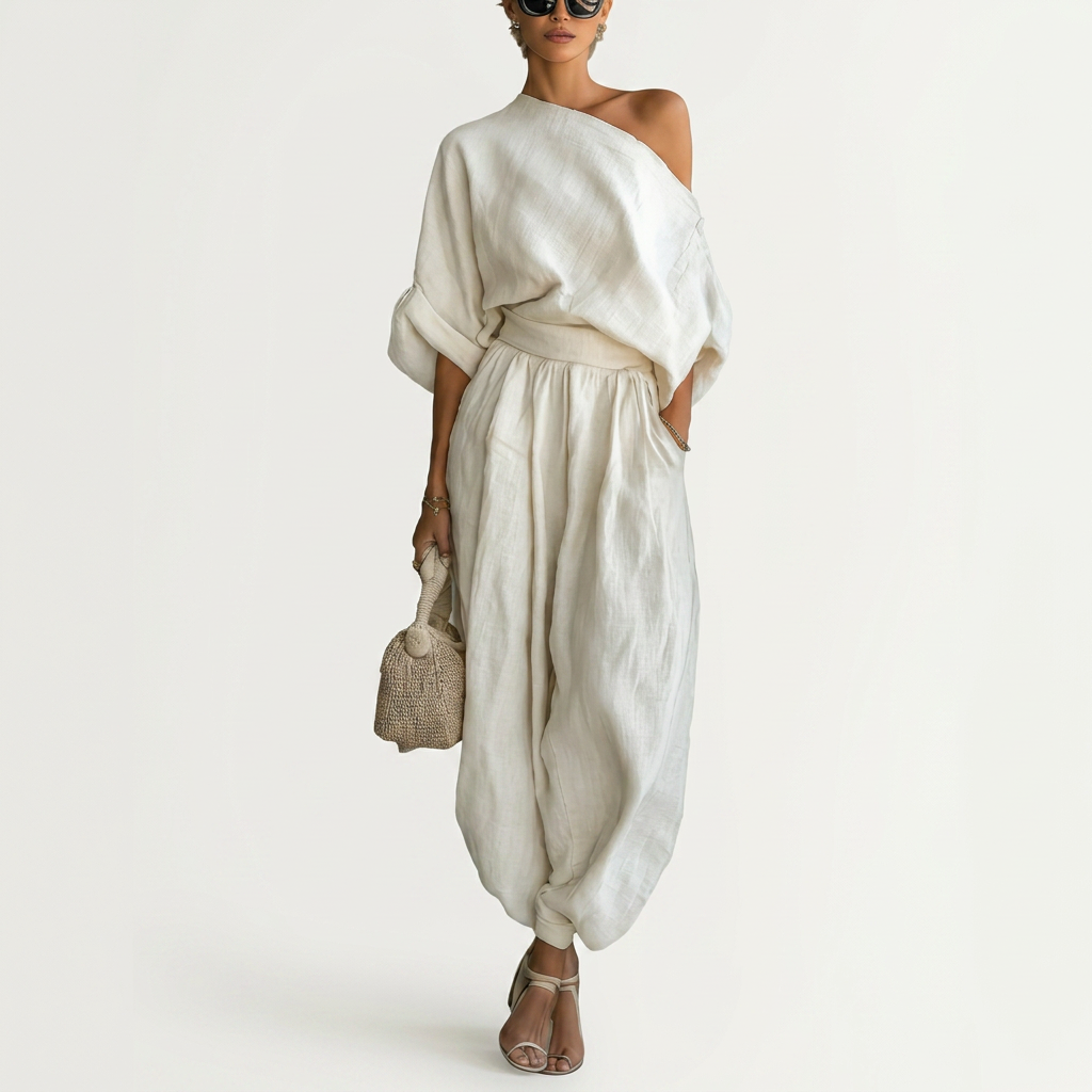 Mila™ | Two-Piece Off-the-Shoulder Set