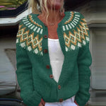 Niamh vintage Icelandic cardigan for women, view 2