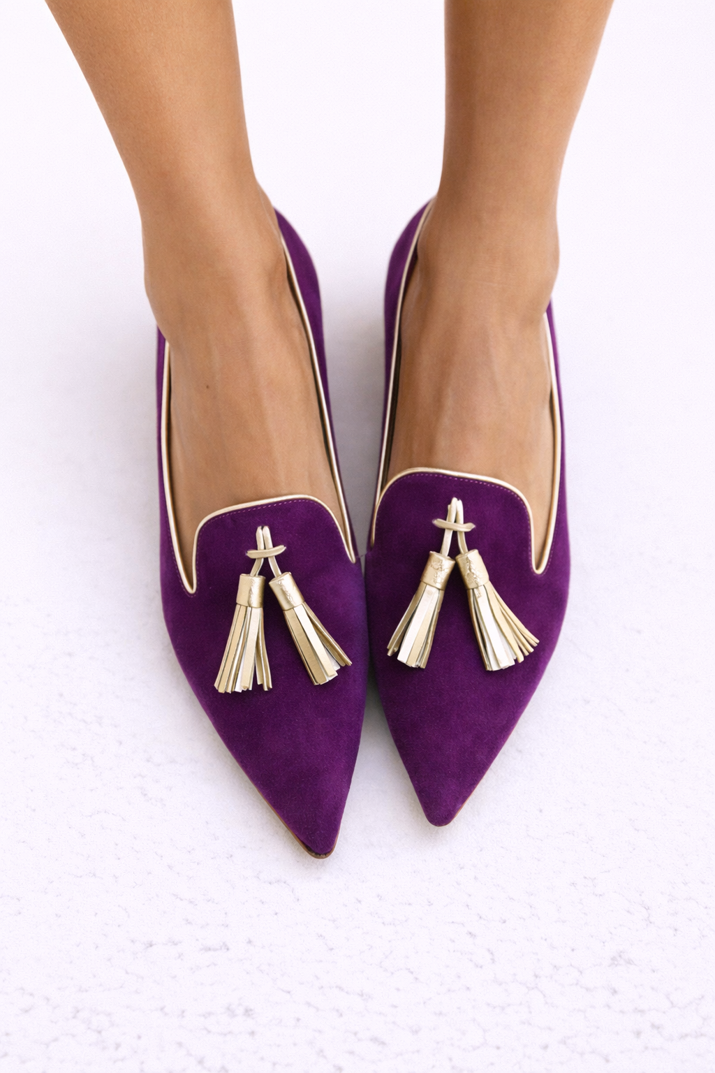 Portia - Bohemian Fringe Loafers