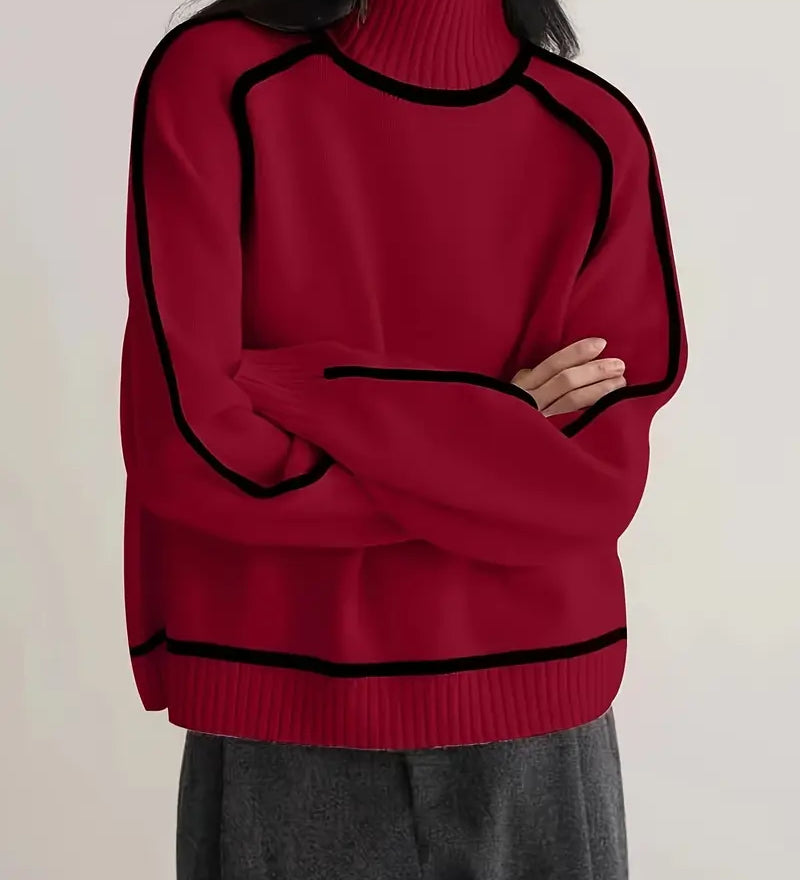 Sandrine | Chic Roll Neck Sweater