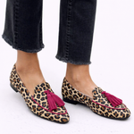 Rihanna - Animal Print Slip-On Loafers