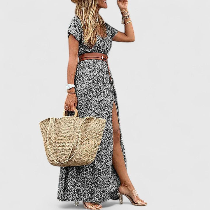 Caroline | Elegant Boho Maxi Dress