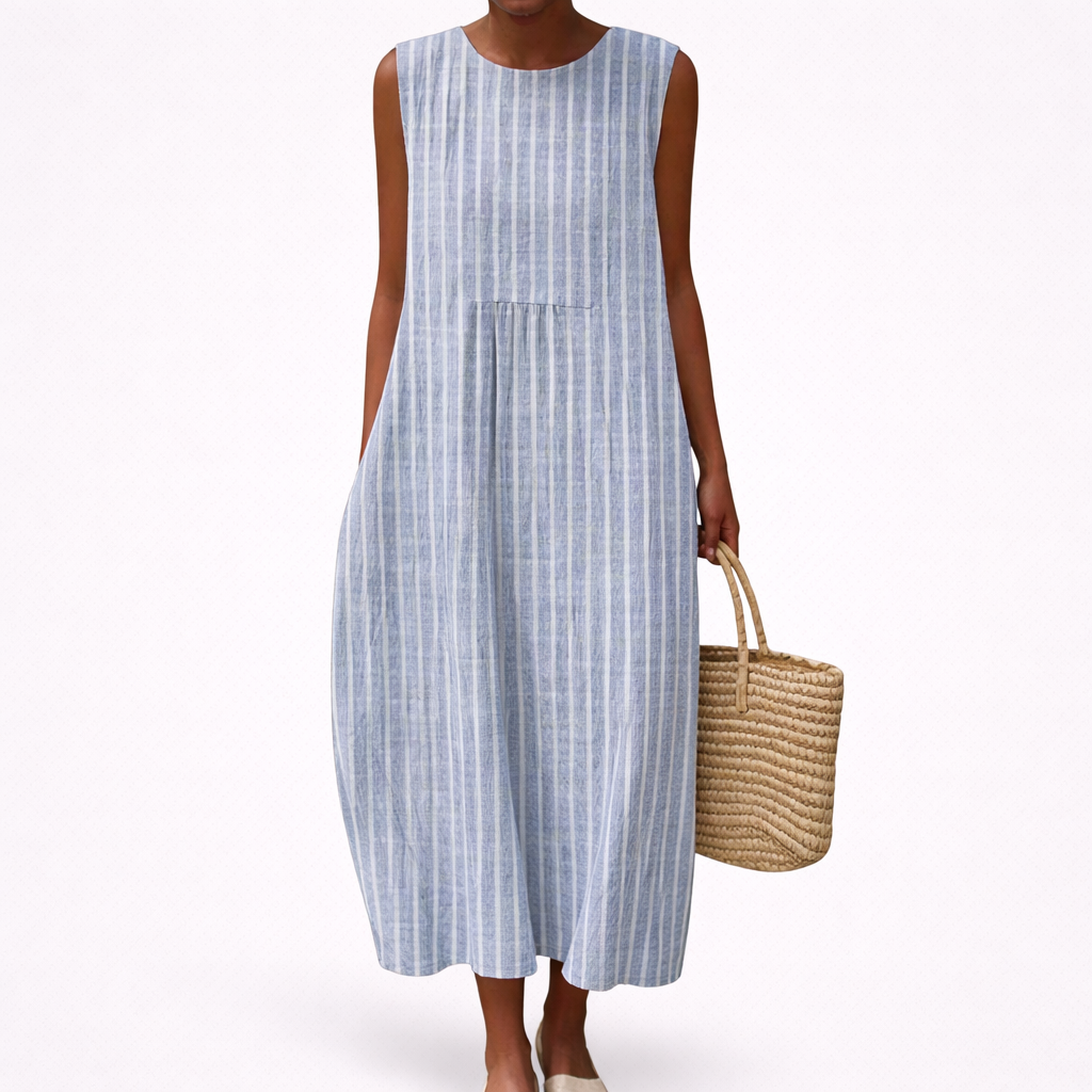 Rose - Comfortable Sleeveless Summer Dress