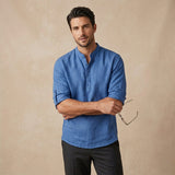 The Cedarfield Ridge Men’s Linen Lightweight Casual Summer Shirt