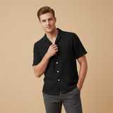 The Mayfair Men’s Relaxed Fit Textured Linen Blend Shirt