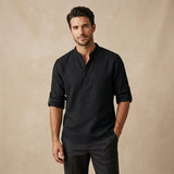 The Cedarfield Ridge Men’s Linen Lightweight Casual Summer Shirt