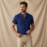 The Glencrest Ridge Men's Soft Linen Summer Casual Button-Up Shirt