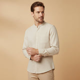 The Brighton Linen Shirt –  Long Sleeve Shirt for Men