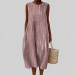 Sasha - Comfortable Sleeveless Summer Dress
