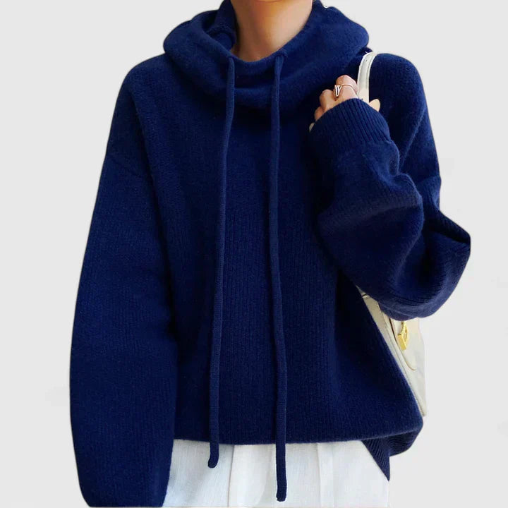 Jeanne | Cozy Knit Hoodie