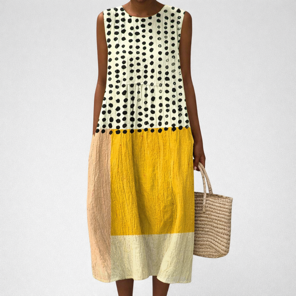 Sybille - Comfortable Sleeveless Summer Dress