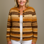 Tessa brown cardigan for women | Ellie Dublin