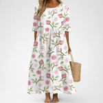 Thais - Chic and Comfortable Long Flowing Dress