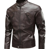 Ethan™ Men's Leather Aviator Jacket