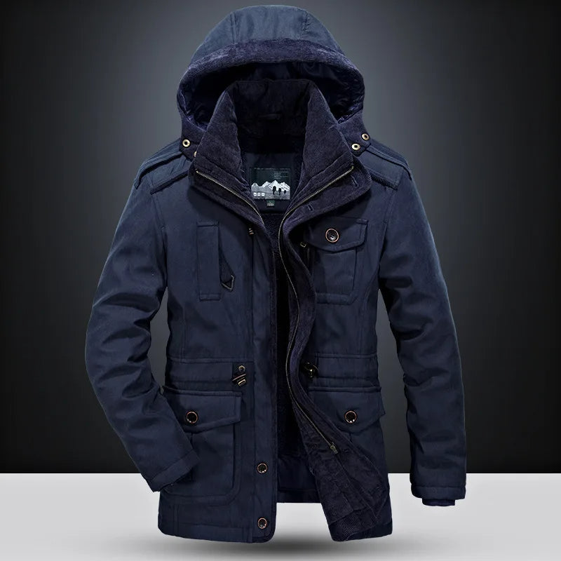 Antoine™ | Luxury Cotton Winter Coat
