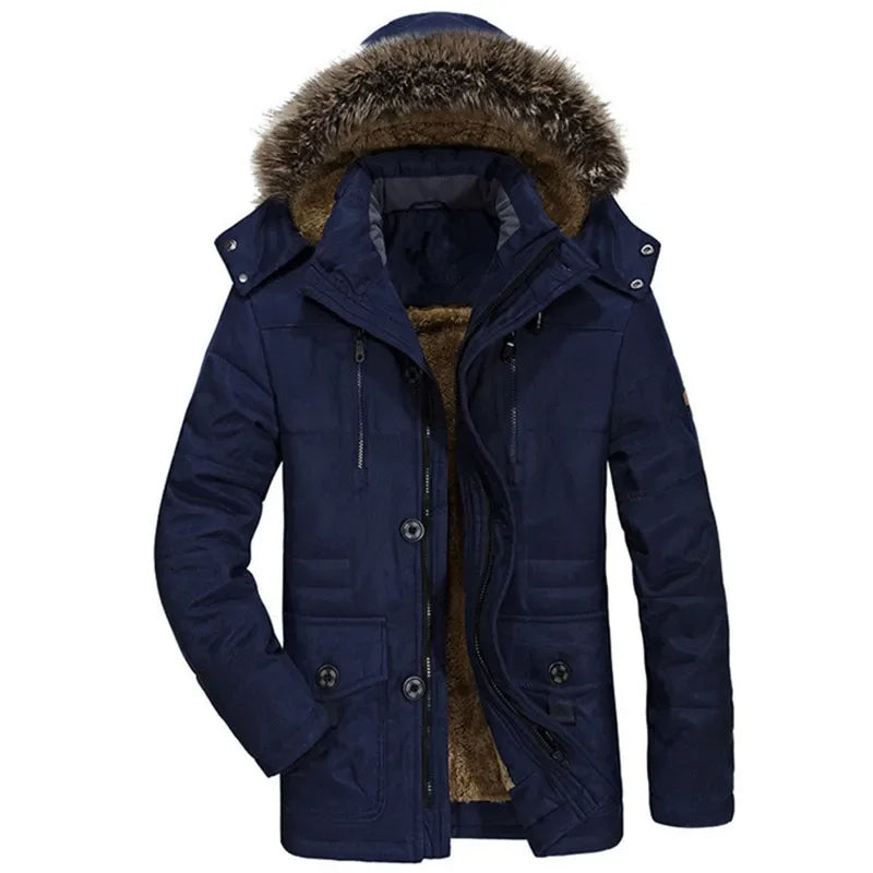 Pierre™ | Hooded Cotton Winter Jacket