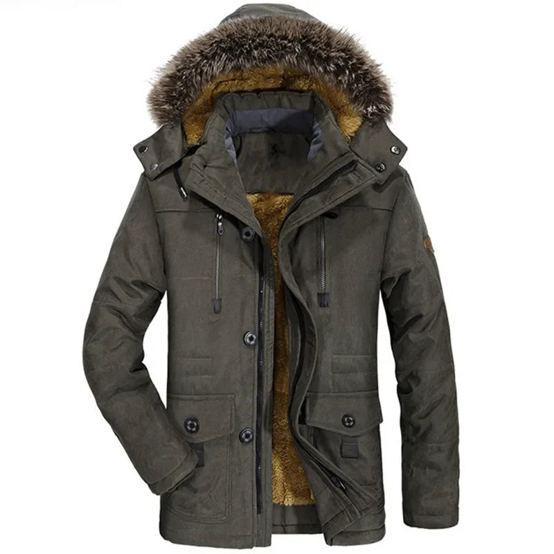 Pierre™ | Hooded Cotton Winter Jacket