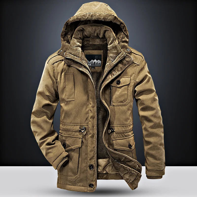 Antoine™ | Luxury Cotton Winter Coat