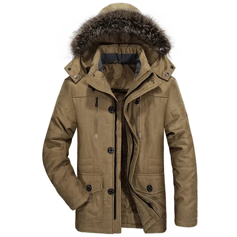 Pierre™ | Hooded Cotton Winter Jacket