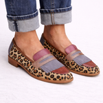 Zelda - Chic Leopard Print Moccasins